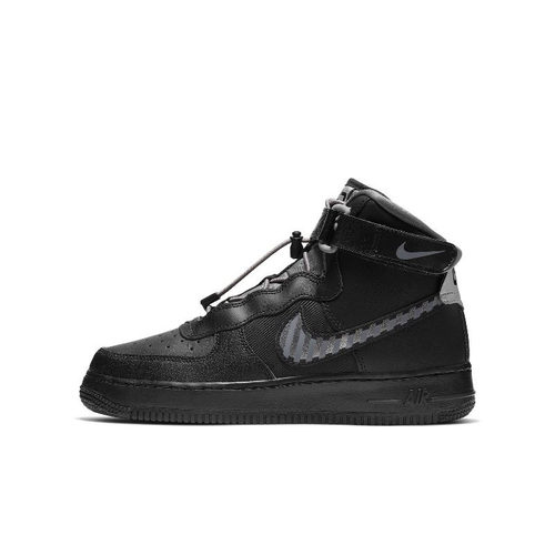 AF1反光满天星机能女高帮板鞋
