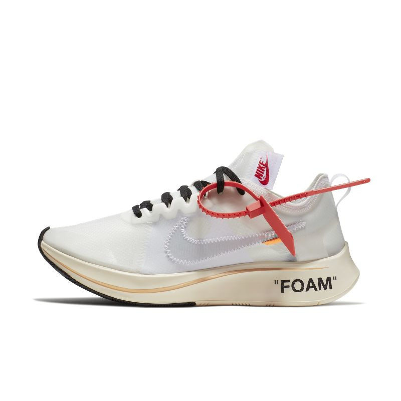 Nike Zoom Fly 1 Virgil The10米白联名运动休闲跑步鞋AJ4588-100