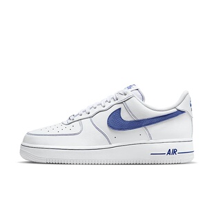 Nike Air Force 1 Low 白蓝色 男子 运动休闲低帮板鞋 HQ2037-100