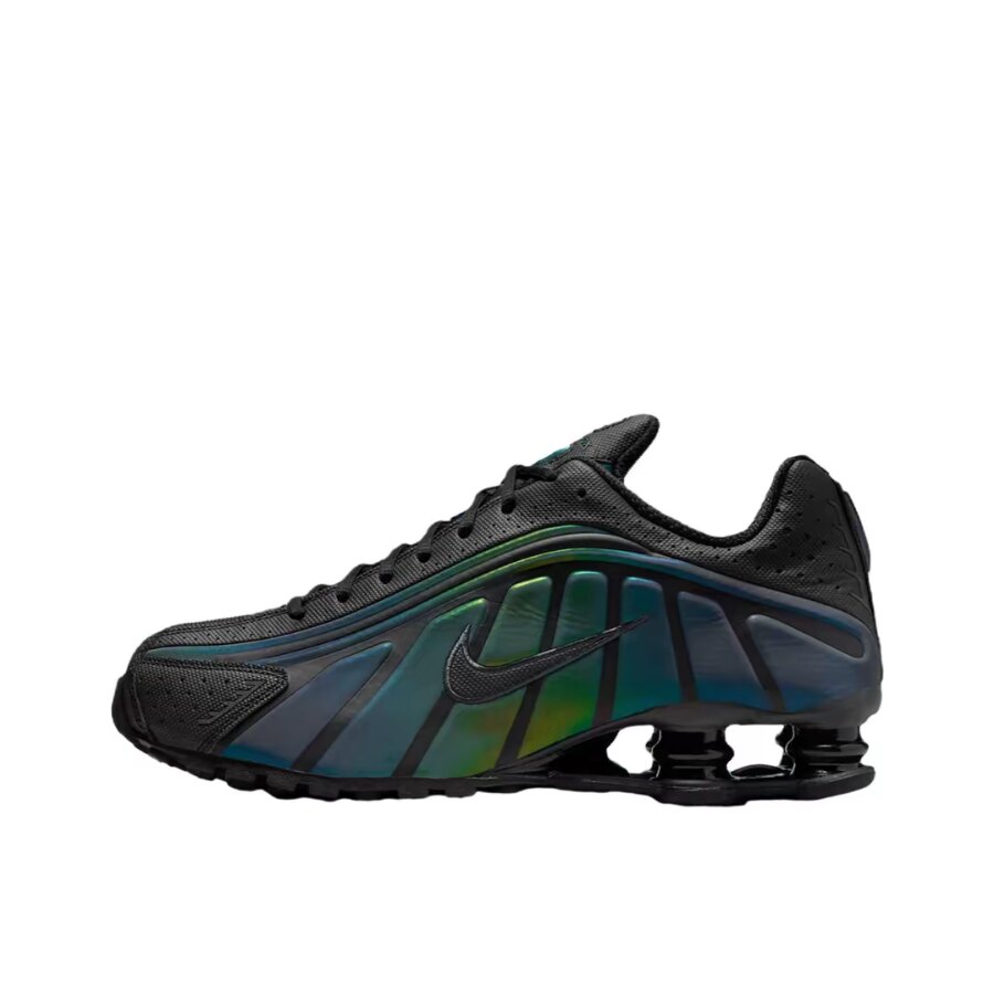 Nike Shox R4 黑绿色 男款 运动休闲跑步鞋IM6596-001