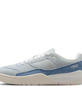 Jordan FLIGHT COURT 蓝色女子运动休闲舒适低帮篮球鞋IB4414-100