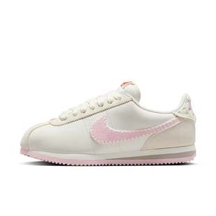 情人节限定 白粉色 女款 低帮跑步鞋 161 Nike HV6012 Cortez