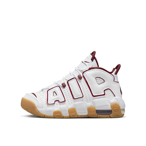 Nike Air More Uptempo GS白红皮蓬运动休闲中帮篮球鞋FJ2846-100