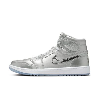 AJ1高帮液态银复古篮球鞋