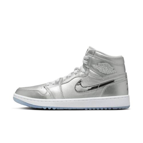 AJ1高帮液态银复古篮球鞋