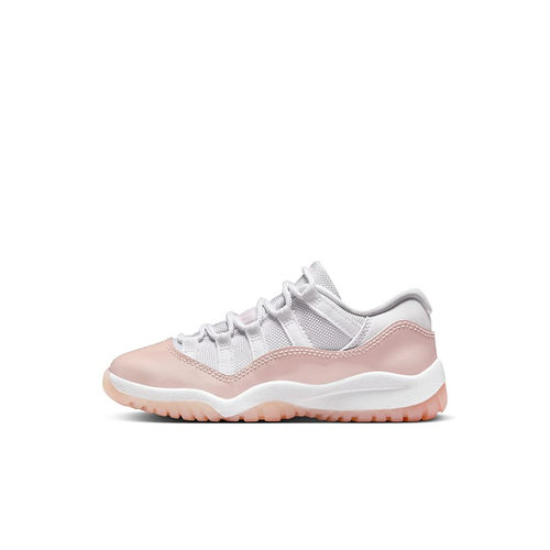 Air Jordan 11 AJ11 PS幼童 粉白色 低帮休闲篮球鞋580522-160
