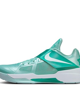 Nike Zoom KD 4 银绿 男子运动休闲舒适百搭低帮篮球鞋IB3550-300