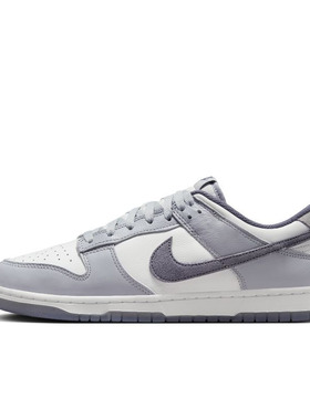 Nike Dunk Low SE 白灰色 男款 低帮 休闲运动潮流板鞋FJ4188-100