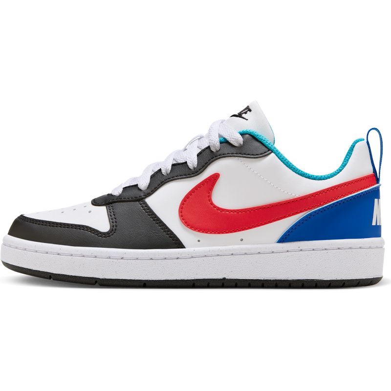 NikeCourtBorough黑红蓝板鞋