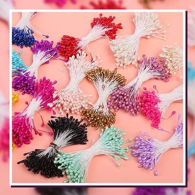 仿真花蕊花芯丝网珠光花心