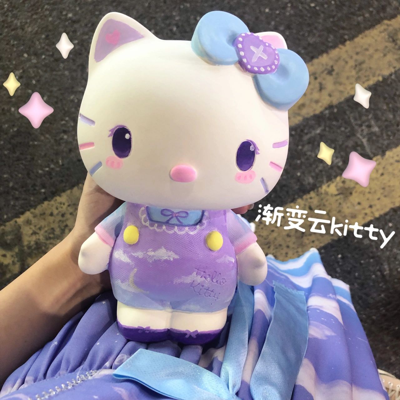 儿童手工DIY石膏娃娃涂色彩绘白胚画搪胶公仔陶瓷存钱罐玩具女孩