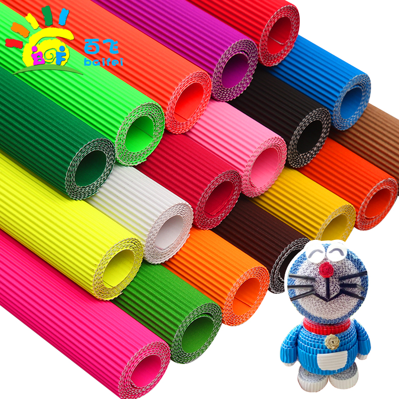 ¶ùͯ²ÊÉ«ÊÖ¹¤diyÍßÀãÖ½ÖÆ×÷ 50*70cmÃÀ¹¤Ö½ Ó×¶ùÔ°ÊÖ¹¤ÕÛµþÖ½²ÄÁÏ