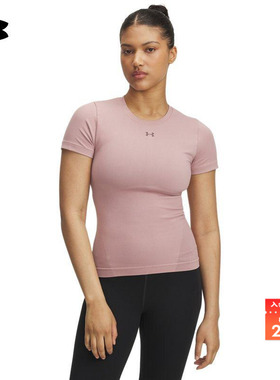 安德玛官方UA Vanish Seamless女子针织训练健身短袖T恤6000642