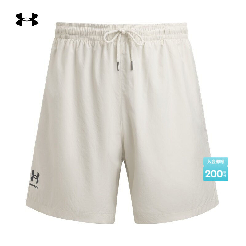 安德玛官方UA春夏Volley男子梭织运动休闲短裤1377191