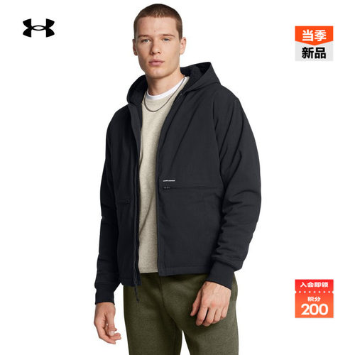 安德玛男子户外抓绒夹克