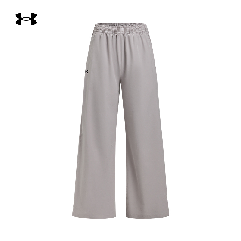 安德玛官方女子梭织阔腿长裤