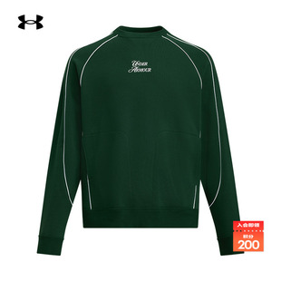 安德玛官方UA秋冬Sports Club男子毛圈运动休闲卫衣6005893