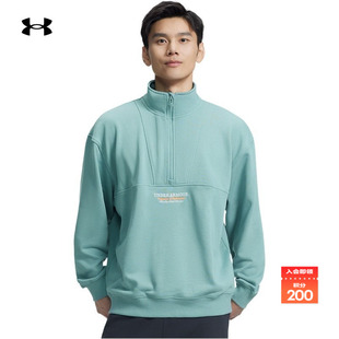 安德玛官方UA秋冬OG 4拉链卫衣6010095 96男子宽松运动休闲1