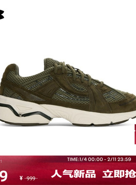 安德玛官方UA秋冬Sola女子翻毛皮运动休闲鞋6009155