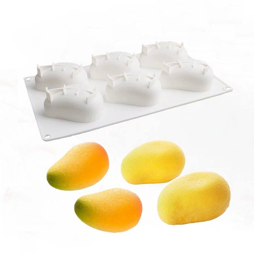 6连12连硅胶慕斯蛋糕模具