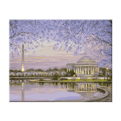 icisiondiy数字油画油彩画填色