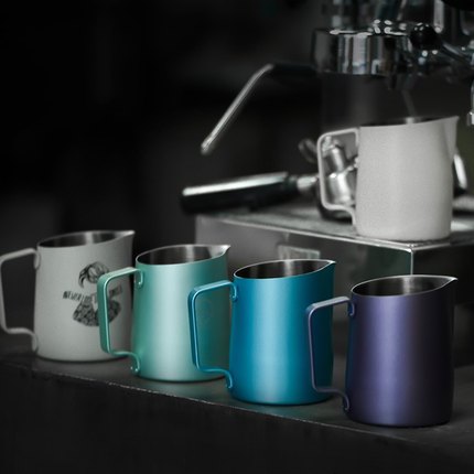 官方授权正品WPM惠家IVYLKY冠军联名尖圆嘴500ml咖啡拉花缸奶泡杯