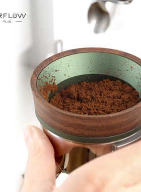 AIRFLOW气流 咖啡接粉环磨豆机防飞粉手柄布粉环 58mm磁吸接粉器