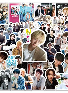 50张BOYNEXTDOOR明星男团贴纸