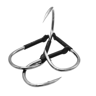 歪嘴刀锋青鱼钩大物钩巨物钓钩锚钩黑坑钩鲟鱼钩有倒刺加粗大号钩