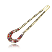 Package mail L046 well BU Yao Korea hair accessories hair clip hairpin spring clip ornament rhinestone