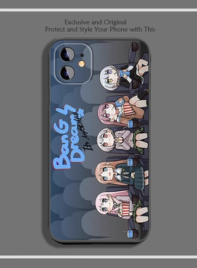 BanG Dream! It's MyGO手机壳适用苹果15promax小米13液态硅胶vivoiqoo8华为p50三星s23黑鲨4soppo一加mate60