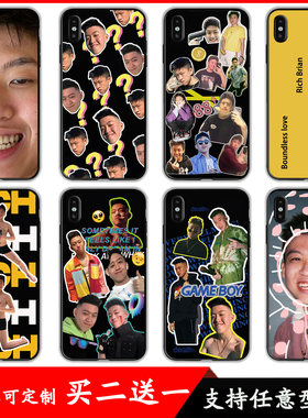 Rich Brian手机壳适用苹果7周边8plus七哥xs套iPhone6软11pro max