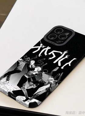 暗黑风Y2k链电锯人羊皮手机壳15适用苹果16promax小米14红米k80硅胶华为mate70荣耀200vivo三星oppo一加9漫画