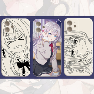 艾莉同学手机壳适用三星s22ulitra s10 s23 a53 note9 a12 20u ace2v竞速版 8pro a30周边a70一加11套9RT