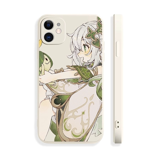 游戏兰那罗与纳西妲周边手机壳适用苹果14promax小米14硅胶vivoiqoo9全包华为p60一加oppo红米k70荣耀90 黑鲨