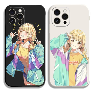 动漫偶像大师藤田琴音手机壳适用iphone16proma硅胶vivoiqoo12苹果14小米15红米k60华为pura70oppo一加13三星