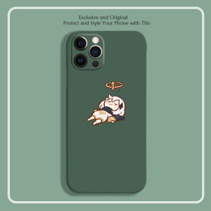 q版派蒙 睡觉手机壳适用适用苹果14promax硅胶13全包12pro软套11 78plus iphonexsmax周边xr 6splus动漫游戏