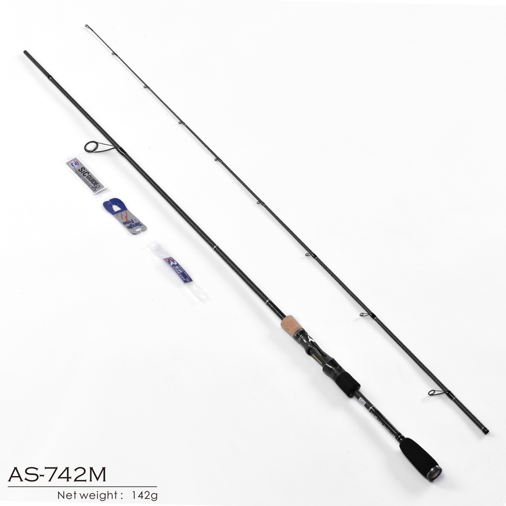 镇魂歌as-742m直柄发烧友路亚竿