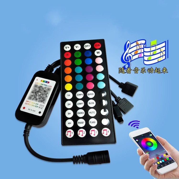 LED灯带控制器蓝牙装饰灯七彩RGB