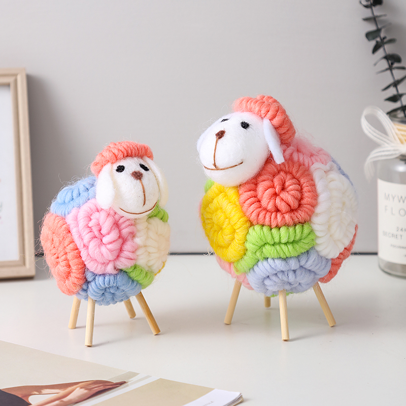 小羊治愈系办公桌面摆件解压房间装饰品提升幸福感小物件家居好物