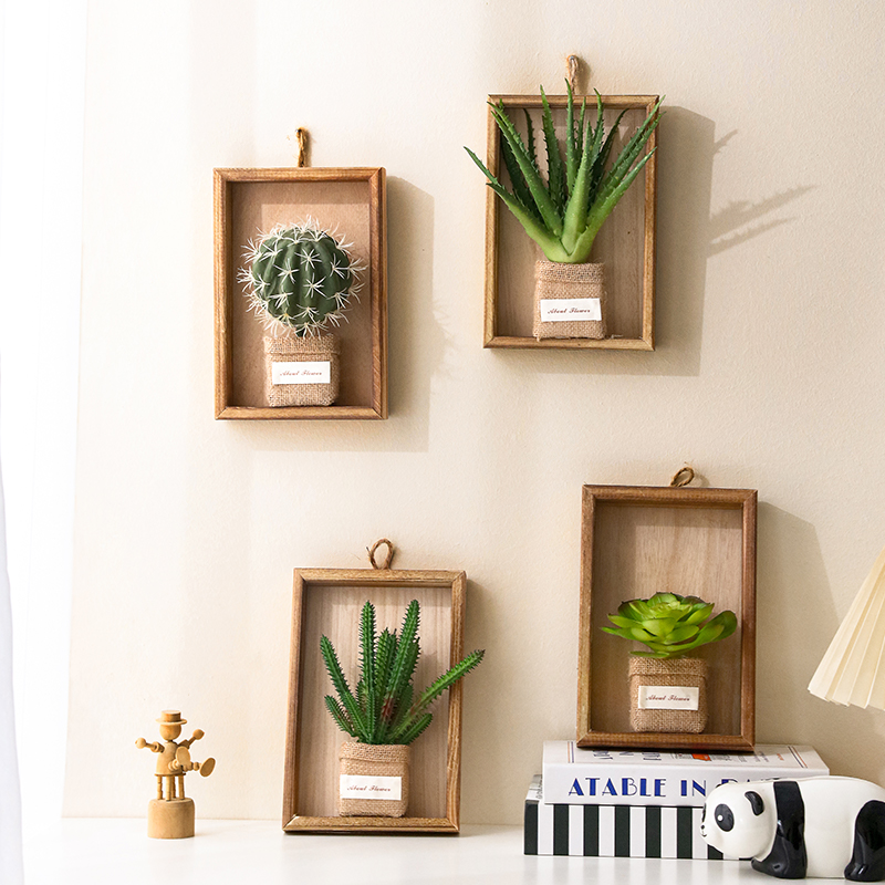 仿真多肉绿植墙面装饰品