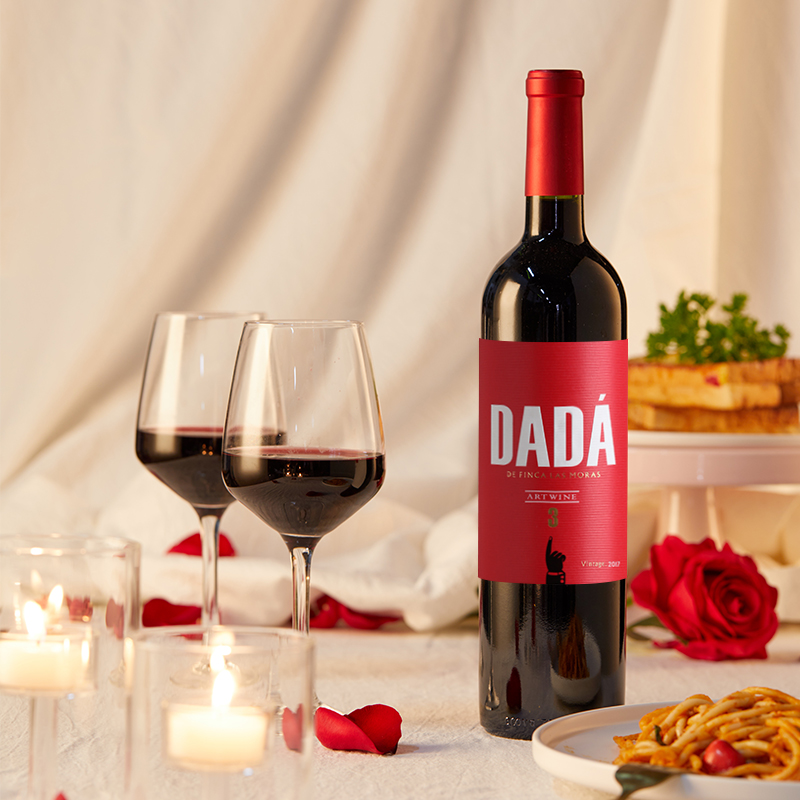 阿根廷进口达达DADA3号香料气息原瓶赤霞珠西拉约会日常红葡萄酒