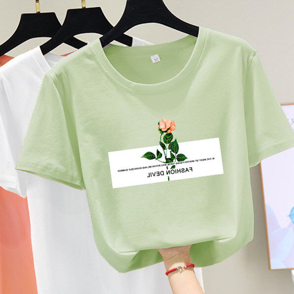 牛油果绿t恤女短袖2019新款夏韩版宽松体桖半袖抹茶绿色上衣ins潮在类目 女装/女士精品, T恤中 - 来自Buy2taobao.com提供专业的淘宝代购服务