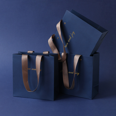 高级加厚服装店打包带手拎袋