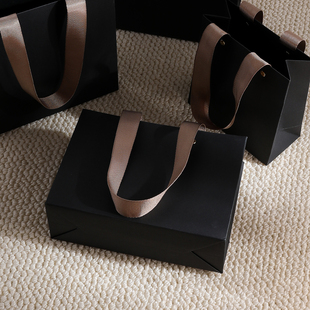 礼品袋高级感纸袋手提袋定制首饰珠宝生日礼物茶叶手拎袋包装袋子