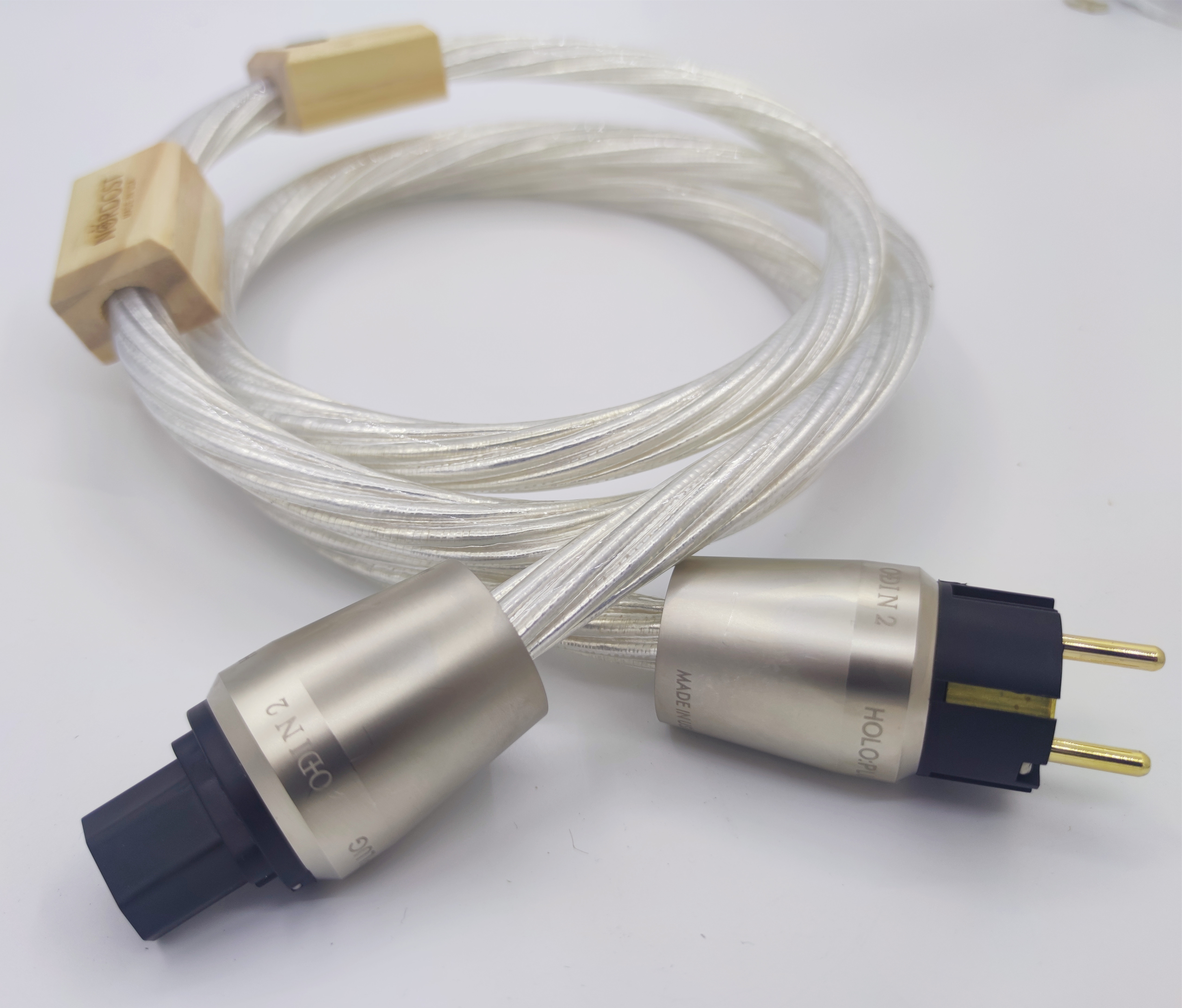 音乐丝带 Odin2OFC 镀银 奥丁插头 欧美标电源线 音响胆机功放