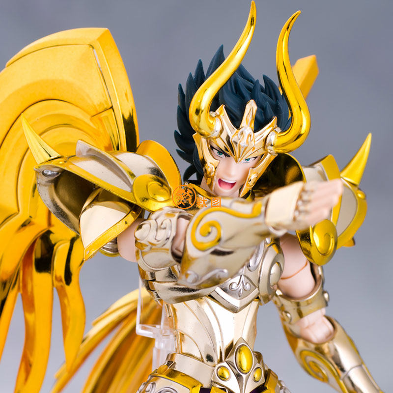 日版万代可动手办 黄金圣斗士圣衣神话ex 山羊座 修罗shura神圣衣