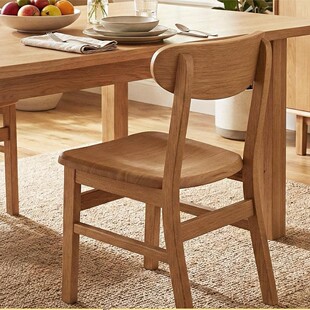 椅子家用实木餐椅靠背椅子2026新款餐厅木质椅简约凳子餐桌椅组合