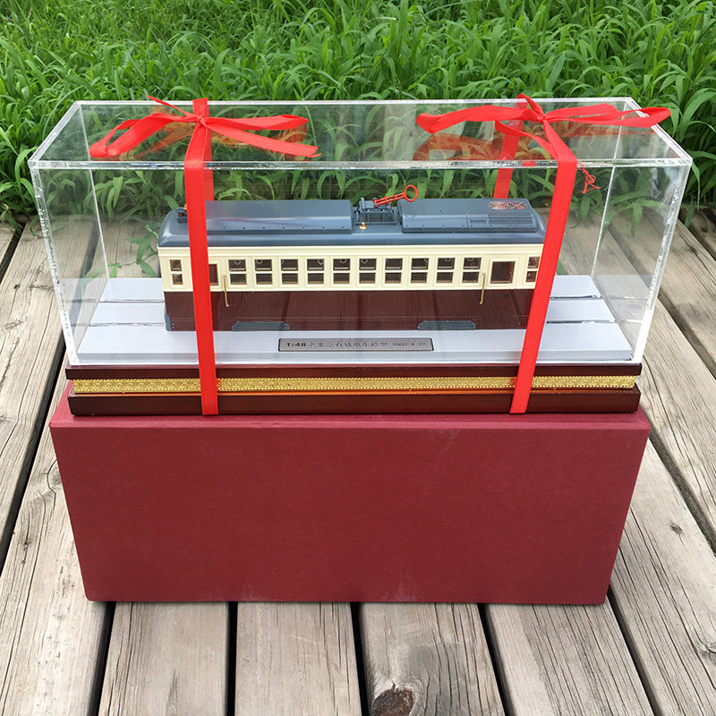 1:68原厂公交模型100%低地板现代有轨电车前门2号铛铛车仿真收藏