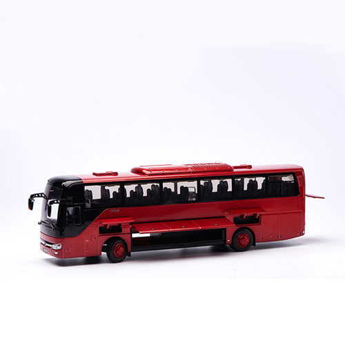 宇通车模合金客车1：42
